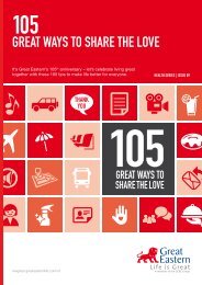 105 Share Love - Great Eastern Life