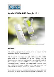 Qisda HSUPA USB Dongle H21 - wless.ru