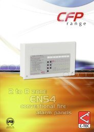 Fire Alarm Panel PDF - C-Tec-Germany.de