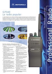 Motorola GP340 - RadCom