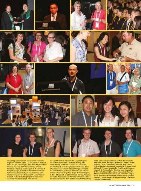 ANZCA Bulletin - June 2009 - Australian and New Zealand College ...