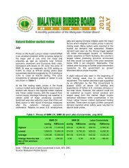 2012 JULY - LGM - Malaysian Rubber Board