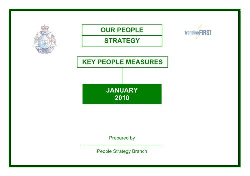 Key People Measures Report - Public Sector Commission