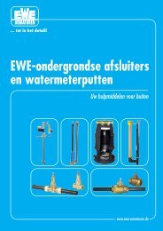 Folder EWE ondergrondse afsluiters en watermeterputten - Schmidt ...