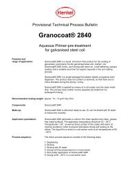 GranocoatÂ® 2840 - Henkel