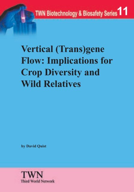 gene Flow: Implications for Crop Diversity and Wild Relatives