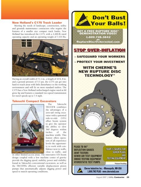 View Full August PDF Issue - Utility Contractor Online