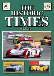 MAY 2011 - Historic Racing South Africa