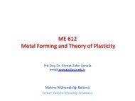 Temel Tanımlar - Gebze Yüksek Teknoloji Enstitüsü