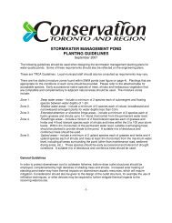 Stormwater Management Pond Planting Guidelines