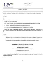 Preliminares, Prejudiciais e Mérito - LFG