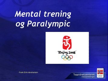 Mental trening OLT