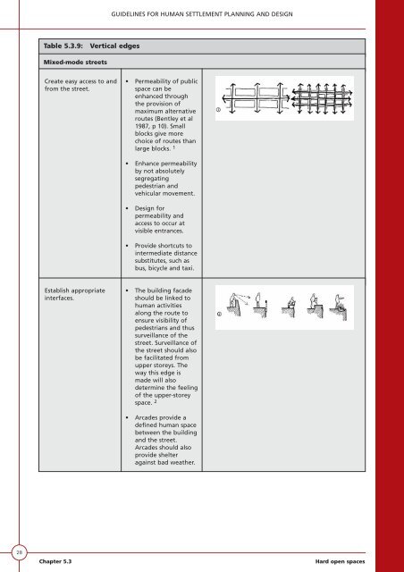 VOLUME 1 HUMAN SETTLEMENT PLANNING AND ... - CSIR