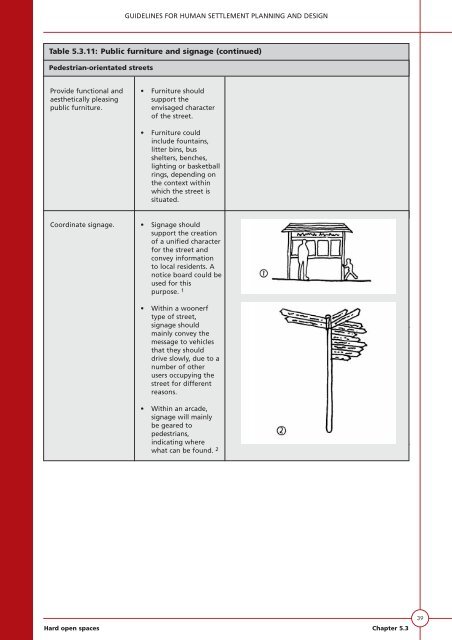 VOLUME 1 HUMAN SETTLEMENT PLANNING AND ... - CSIR