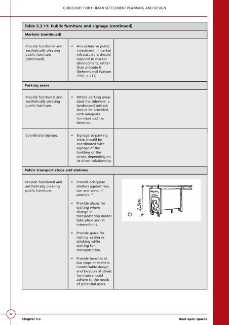 VOLUME 1 HUMAN SETTLEMENT PLANNING AND ... - CSIR