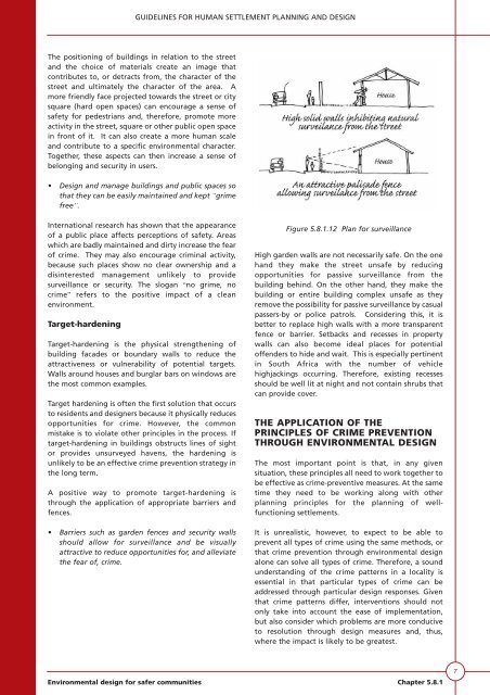 VOLUME 1 HUMAN SETTLEMENT PLANNING AND ... - CSIR