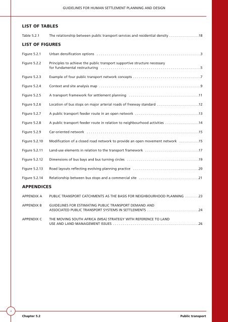 VOLUME 1 HUMAN SETTLEMENT PLANNING AND ... - CSIR