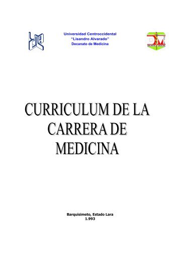 Decanato de Medicina Barquisimeto, Estado Lara 1.993