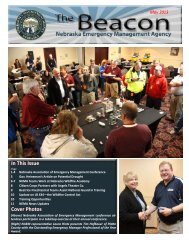 May 2013 Issue of NEMA's Newsletter The Beacon - Nebraska ...