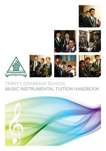 Private Music Tuition Application - Trinity Grammar School