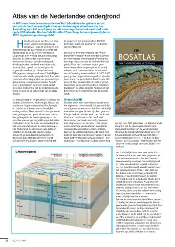 De Bosatlas van ondergronds Nederland, review by ... - Hydrology.nl