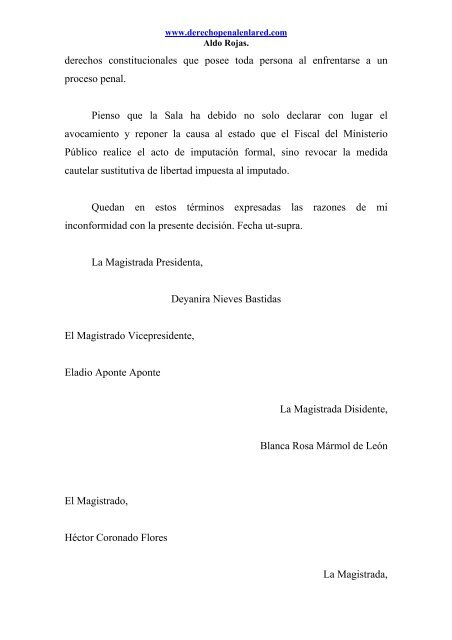 Ponencia de la Magistrada Doctora DEYANIRA NIEVES BASTIDAS ...