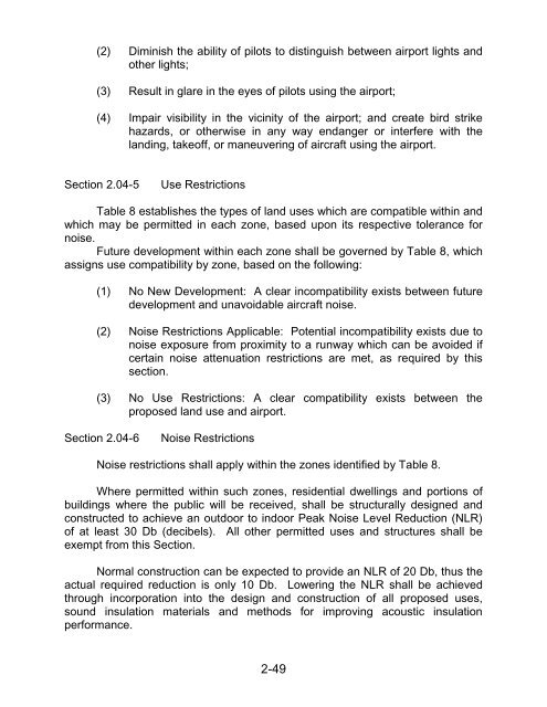 article 2 design and development standards - Spartanburg County