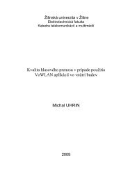 Kvalita hlasovÃ©ho prenosu v prÃ­pade pouÅ¾itia VoWLAN ... - Utc.sk