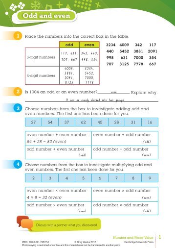 SAB Year 4 Answers p1 - Cambridge University Press