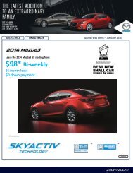 âº Meet the SUV with top-of-class highway fuel ... - Mazda Canada