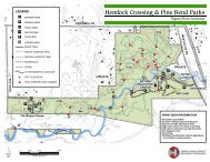Hemlock Crossing & Pine Bend Parks - Ottawa County