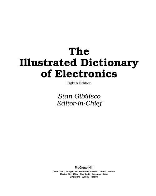 The Illustrated Dictionary of Electronics - Loscha