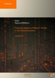 Financial Aspects of Recent Trends in the Global Economy, Volume II