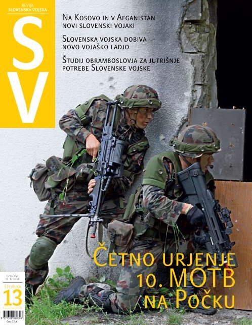 Letnik XVI/13 - Ministrstvo za obrambo