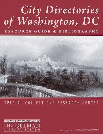 City Directories, Washington, DC - GW Libraries - The George ...