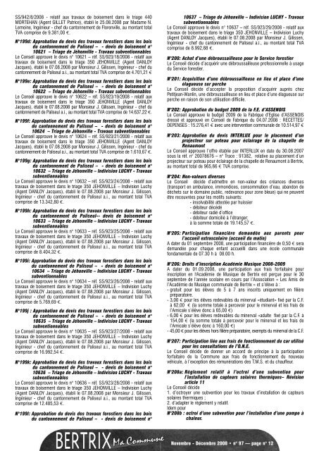 Revue Communale de Bertrix nÂ° 97