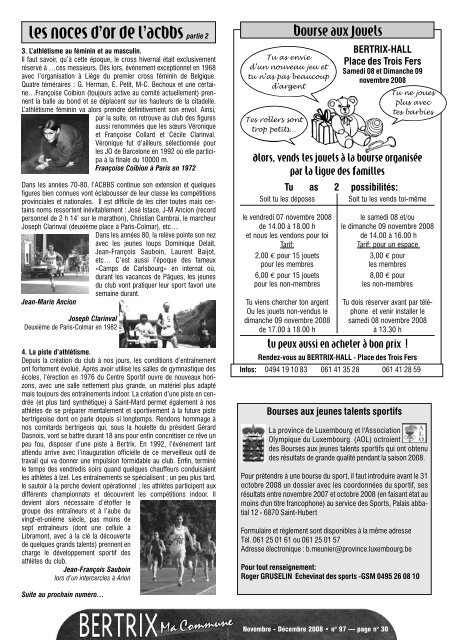 Revue Communale de Bertrix nÂ° 97