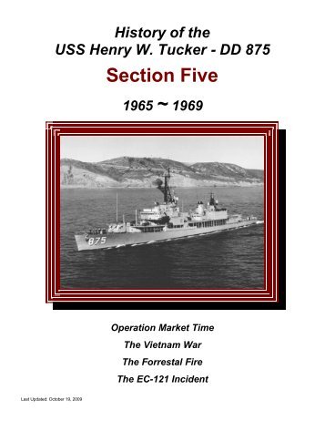 History â 1965-1969 - USS Henry W .Tucker (DD-875)