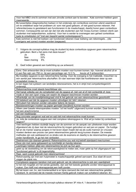 Verantwoording syllabus rekenen 3F 12-2010 - Steunpunt taal en ...