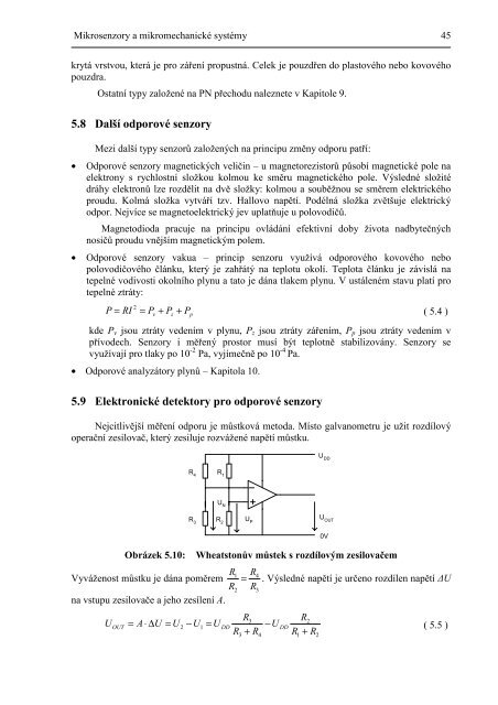 Mikrosenzory a mikromechanickÃƒÂ© systÃƒÂ©my - VysokÃƒÂ© uÃ„ÂenÃƒÂ­ technickÃƒÂ© ...