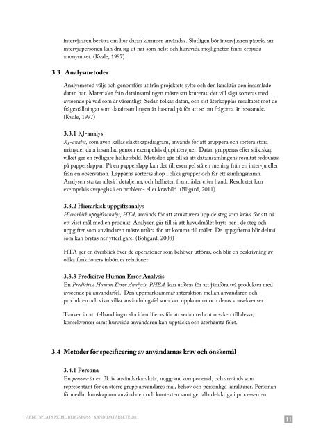 Rapport - Teknisk Design