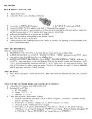 QM14DVR4C QUICK INSTALLATION GUIDE 1. Unpack all ... - Q-See