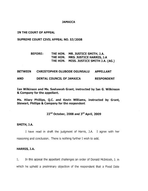 Ogunsalu (Christopher Olubode) v. Dental Council of Jamaica.pdf