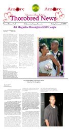 Jet Magazine Recongizes KSU Couple - Kentucky State University