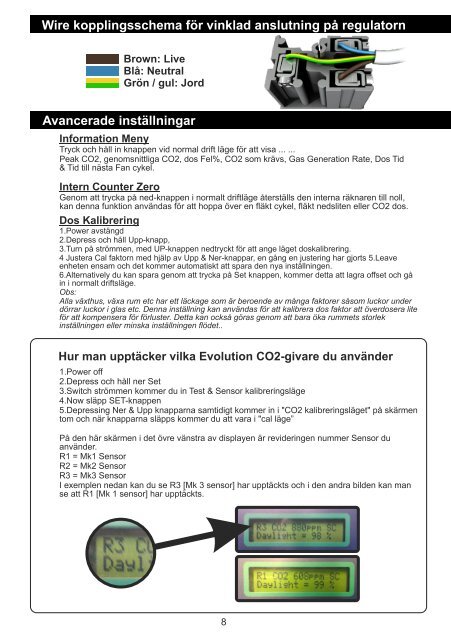 Koldioxid Controller - Ecotechnics