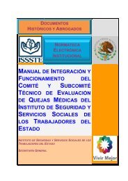 manual de integración y funcionamiento del comité y subcomité ...