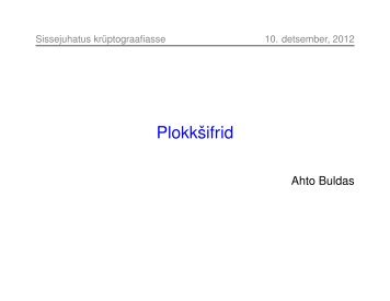 Plokksifrid (.pdf)