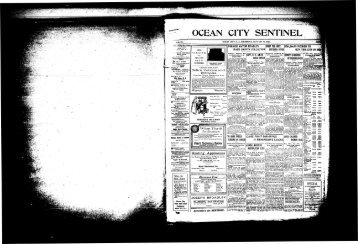 Jan 1921 - On-Line Newspaper Archives of Ocean City