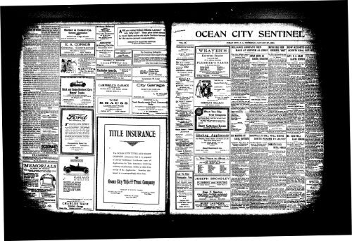 Jan 1921 - On-Line Newspaper Archives of Ocean City