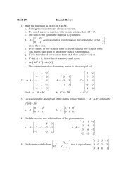 Exam 1 - LAVC Math Department